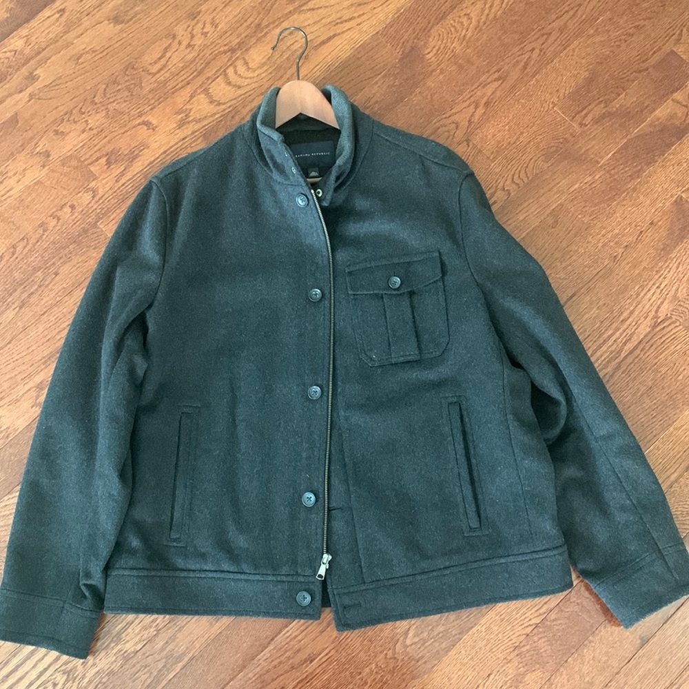 Casual gray coat